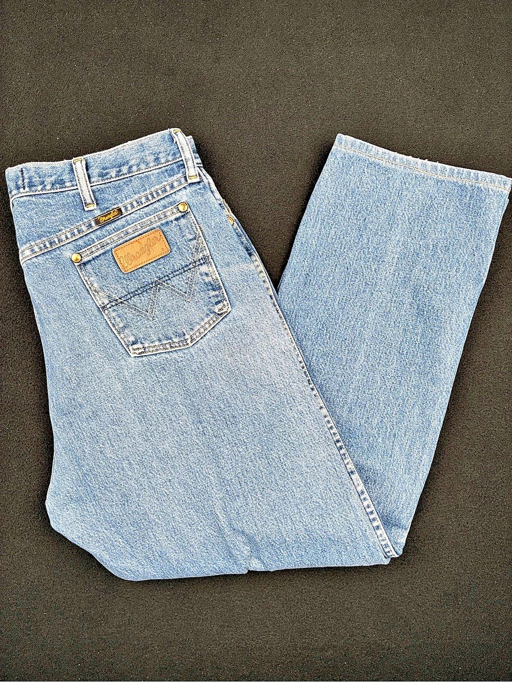 Wrangler George Strait Cowboy Cut 13MGSHD Mens 36 Made In Mexico Denim Jeans